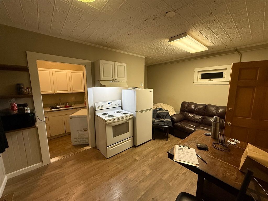 Interior, Kitchen, Living room, Wood Texture Flooring