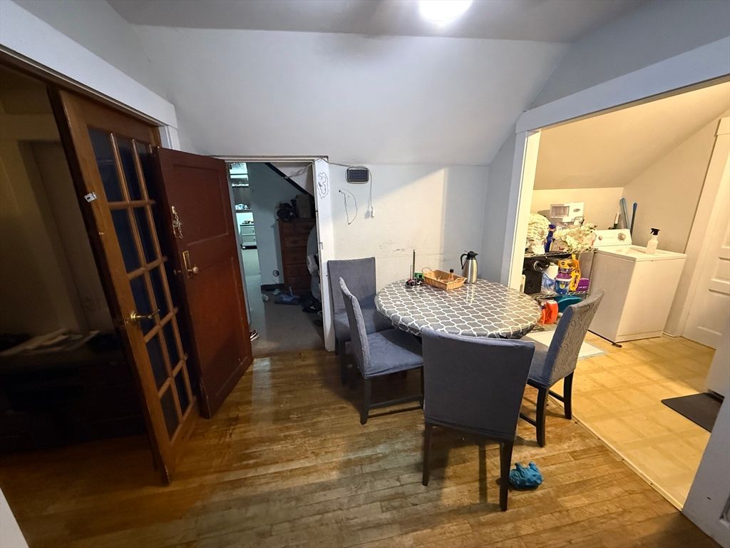 Dining room, Interior, Wood Texture Flooring