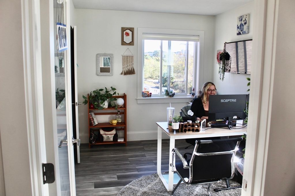 Home Office, Interior, Wood Texture Flooring