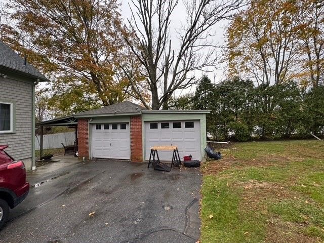 Backyard, Detached Garage, Exterior