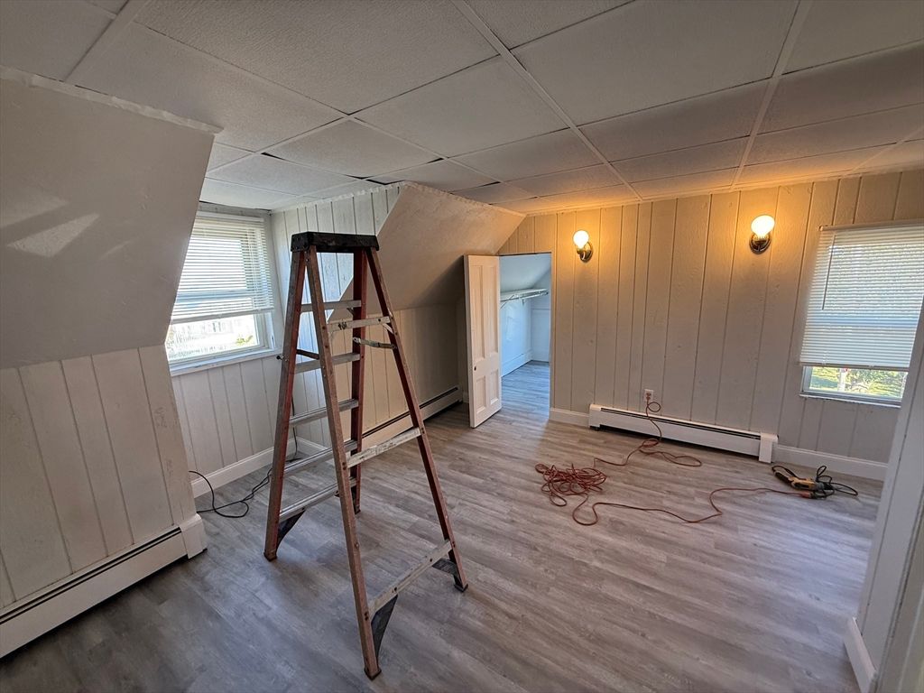 Empty room, Interior, Wood Texture Flooring