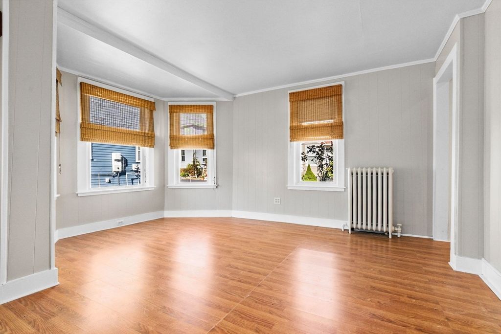 Empty room, Interior, Wood Texture Flooring