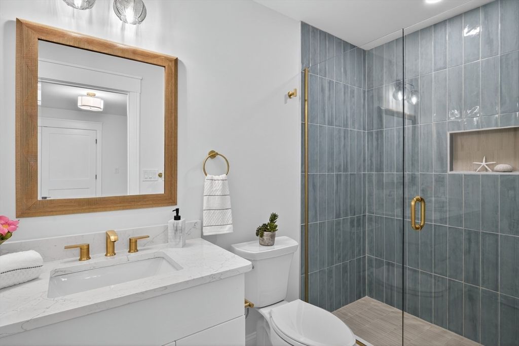 Bathroom, Glass Shower, Interior