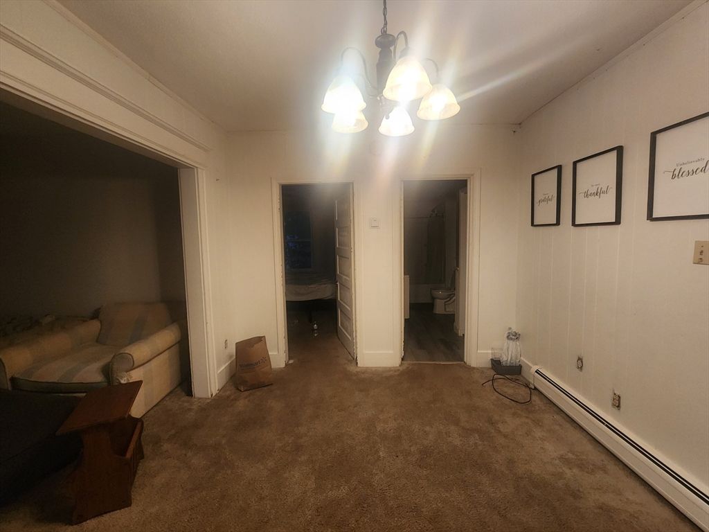 Bathroom, Chandelier, Interior