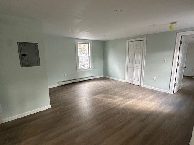 Empty room, Interior, Wood Texture Flooring