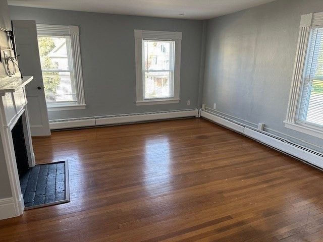 Empty room, Interior, Wood Texture Flooring