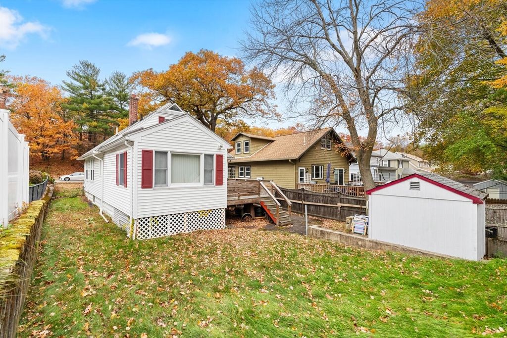 Backyard, Detached Garage, Exterior