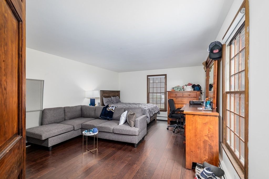 Bedroom, Home Office, Interior, Wood Texture Flooring