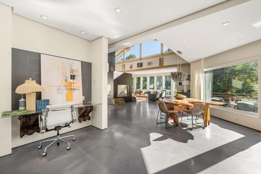 Home Office, Interior, Recessed Lighting