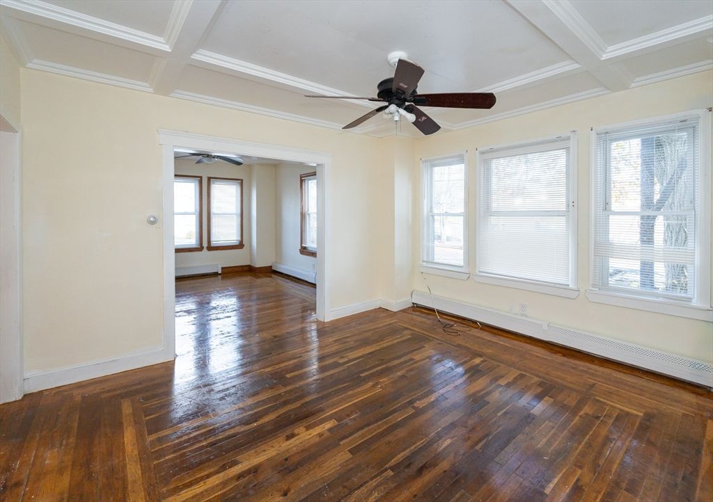 Empty room, Interior, Wood Texture Flooring