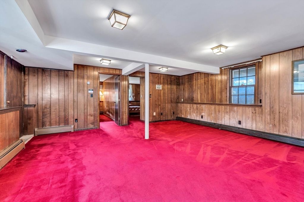 Empty room, Interior, Wooden Walls