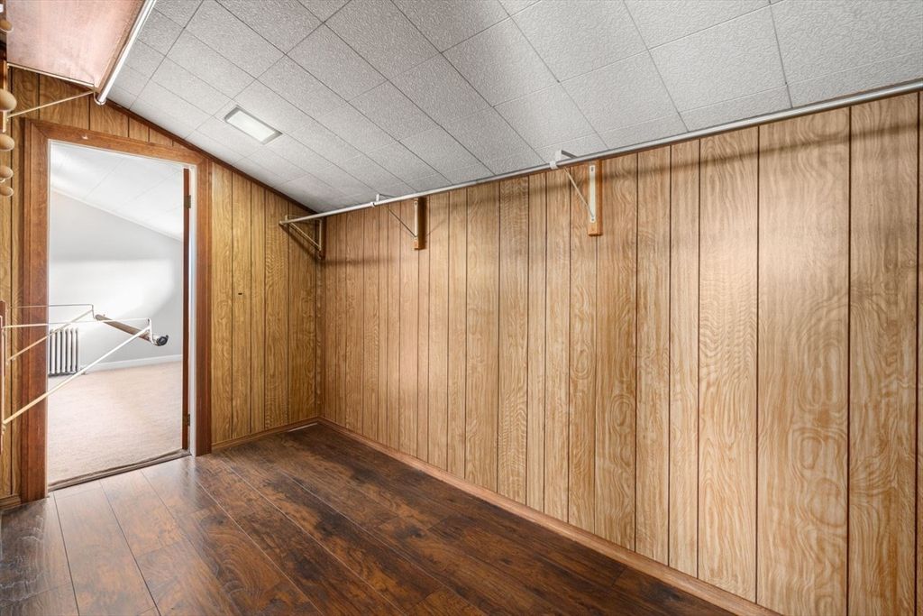 Empty room, Interior, Wood Texture Flooring, Wooden Walls