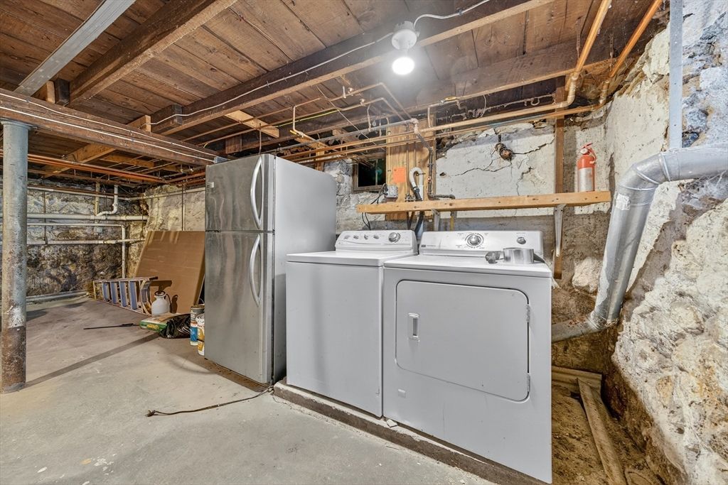 Interior, Utility Closets, Washer, Wooden Beams, Wooden Ceilings
