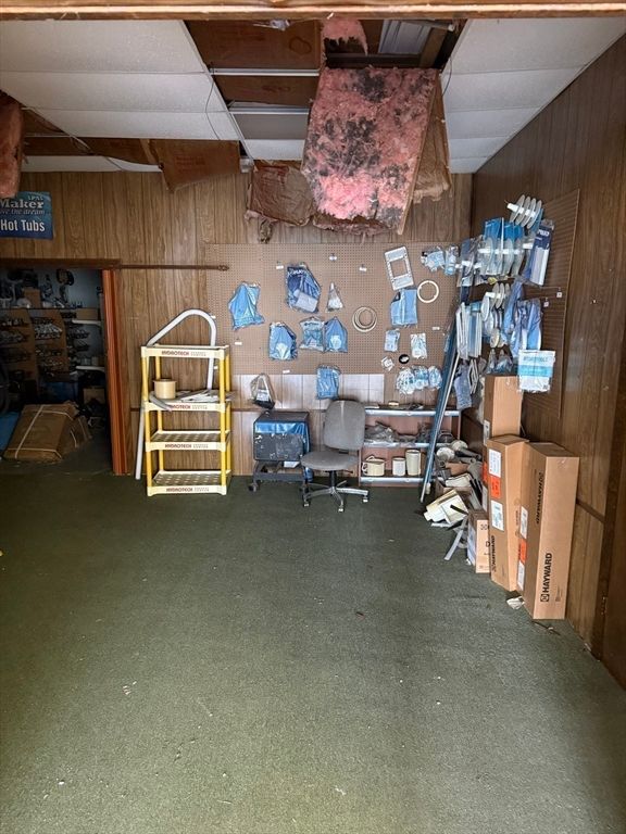 Interior, Wooden Walls