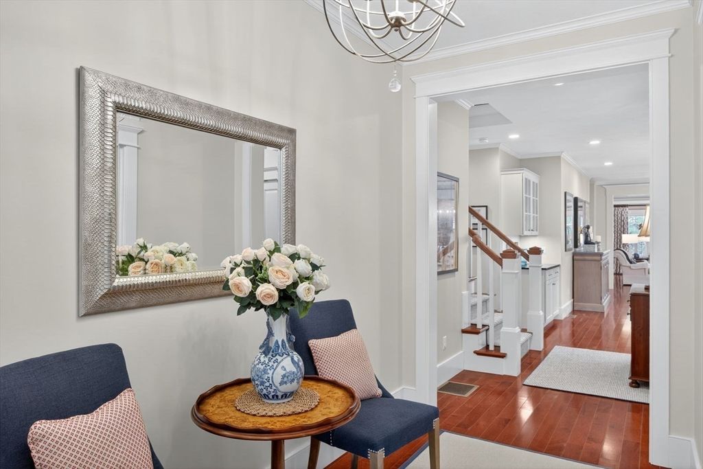 Chandelier, Interior, Recessed Lighting, Wood Texture Flooring