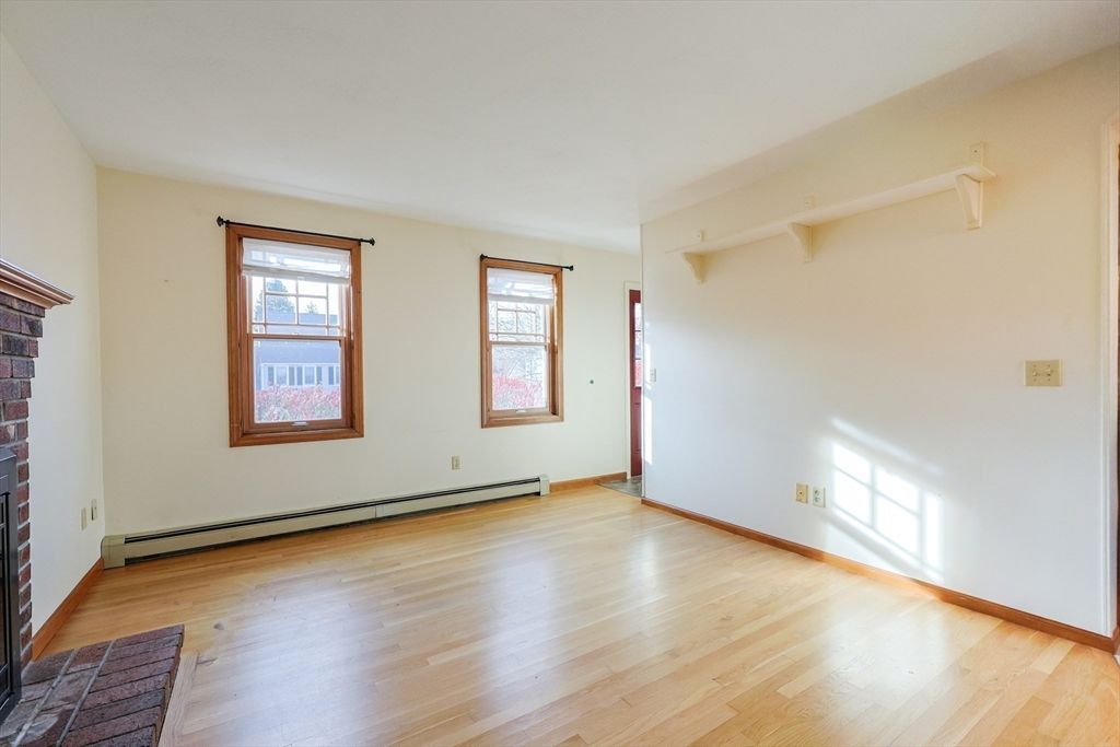 Empty room, Interior, Wood Texture Flooring