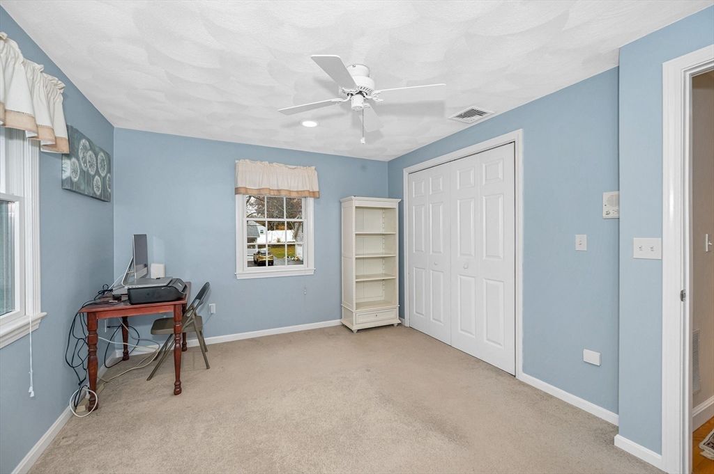 Home Office, Interior, Recessed Lighting