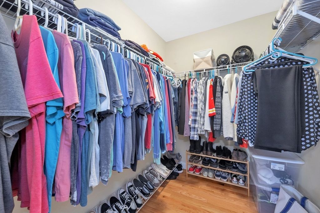 Interior, Walk-in Closets, Wood Texture Flooring