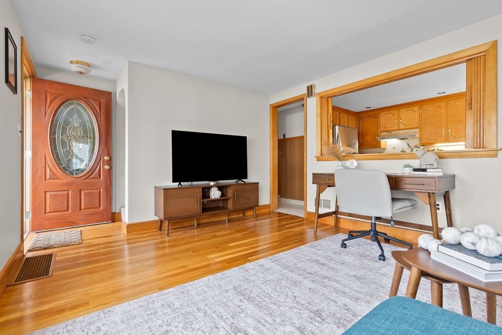 Home Office, Interior, Wood Texture Flooring