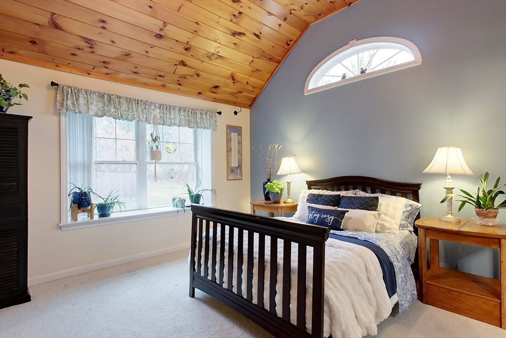 Bedroom, Interior, Wooden Ceilings