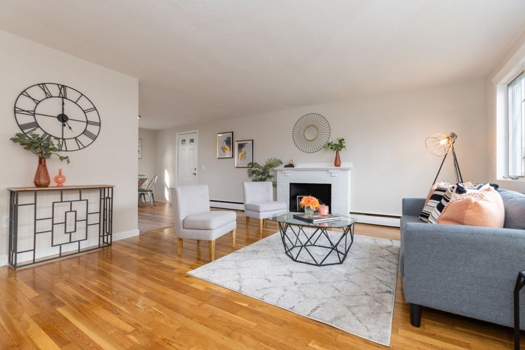 Fireplace, Interior, Living room, Wood Texture Flooring