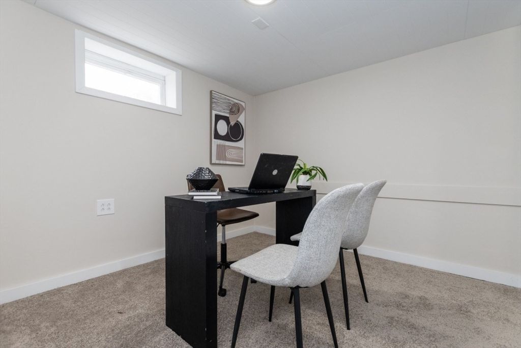 Home Office, Interior, Recessed Lighting