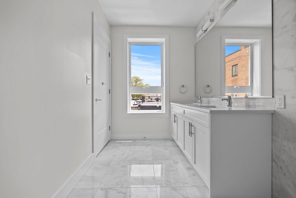 Bathroom, Dual Sink Vanities, Interior, Marble