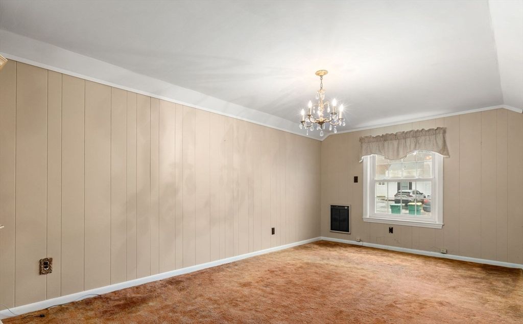 Chandelier, Empty room, Interior