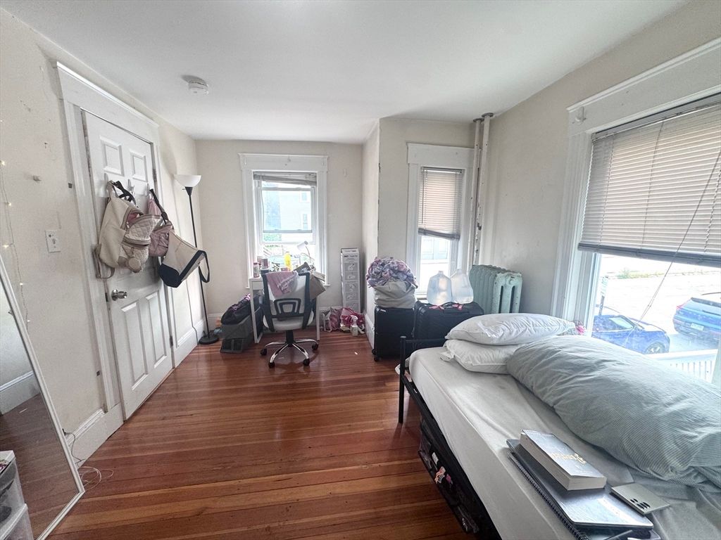 Bedroom, Home Office, Interior, Wood Texture Flooring