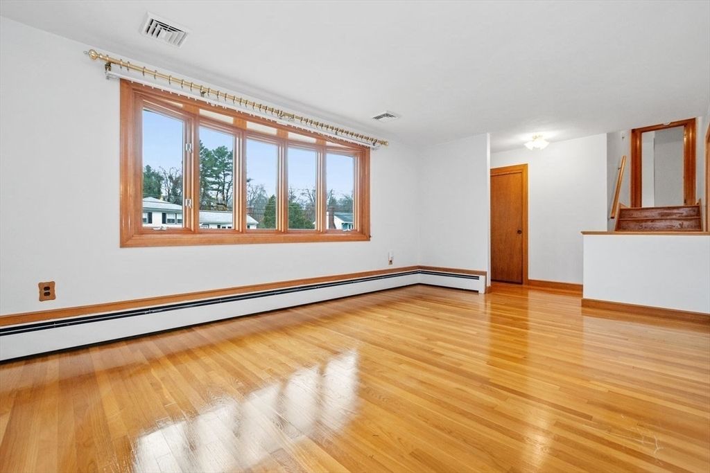 Empty room, Interior, Wood Texture Flooring