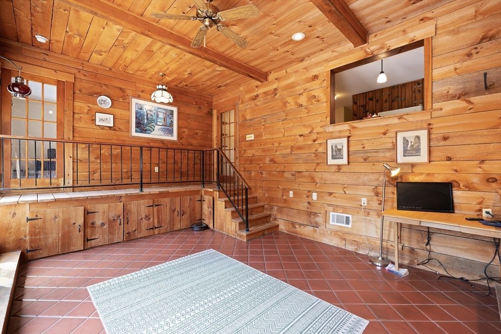 Interior, Recessed Lighting, Wooden Beams, Wooden Ceilings, Wooden Walls