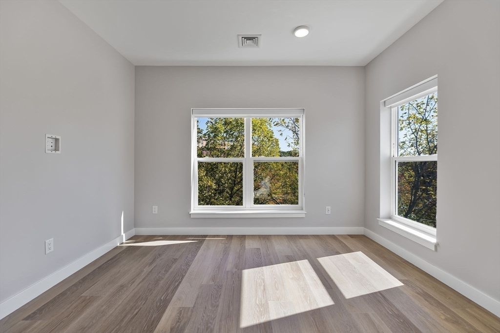 Empty room, Interior, Wood Texture Flooring