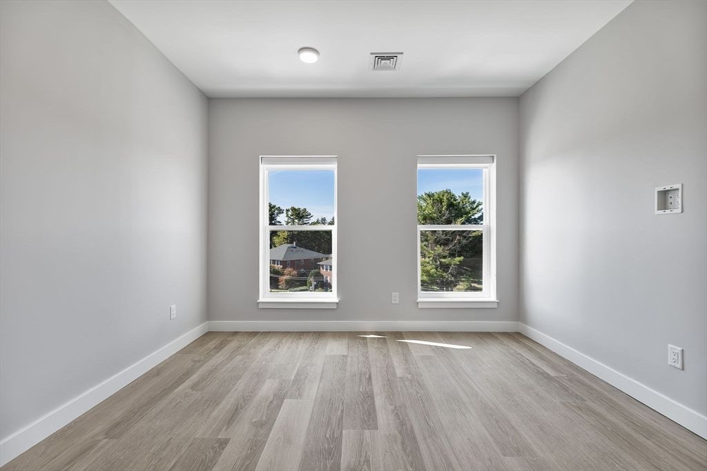 Empty room, Interior, Wood Texture Flooring