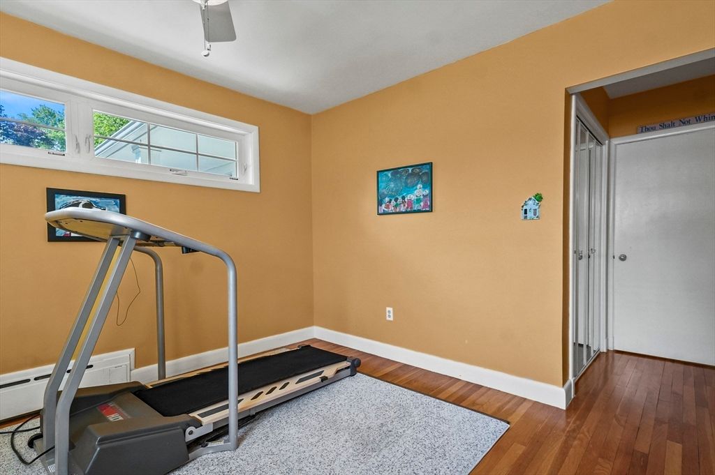 Fitness Equipment, Interior, Wood Texture Flooring