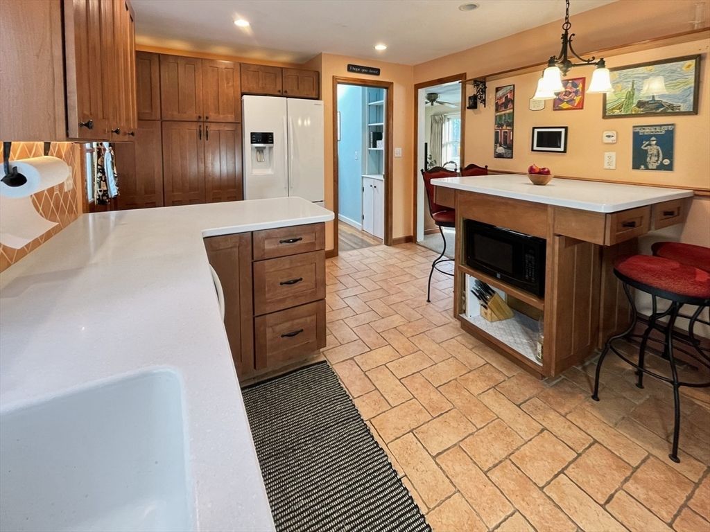 Interior, Kitchen, Pendant Lights, Recessed Lighting
