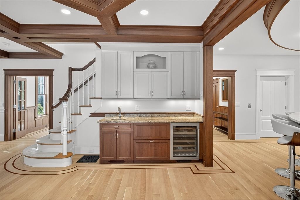 Interior, Recessed Lighting, Wood Texture Flooring