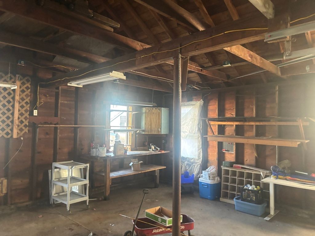 Interior, Wooden Beams