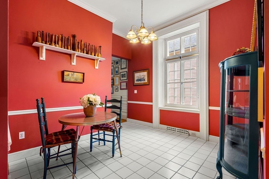 Dining room, Interior, Pendant Lights