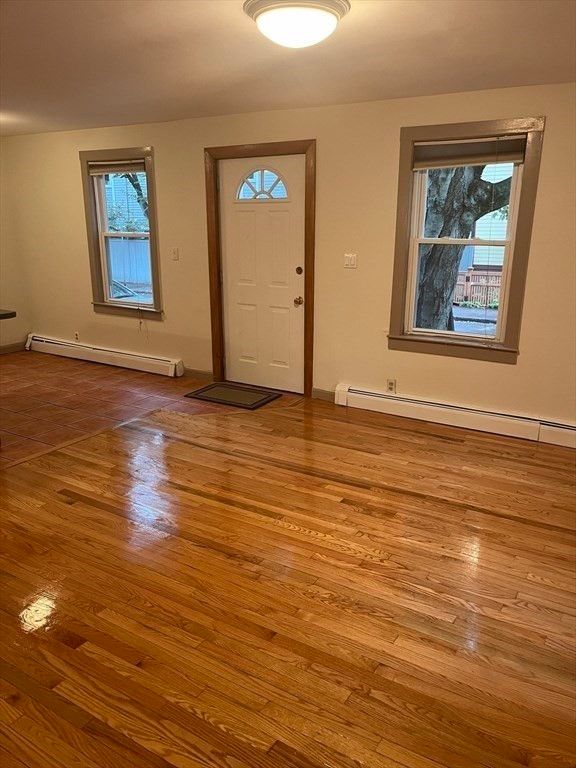 Empty room, Interior, Wood Texture Flooring