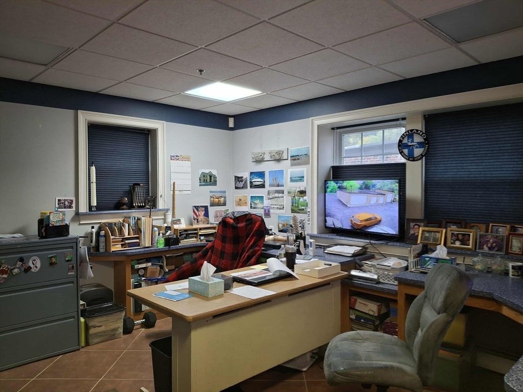 Home Office, Interior, Living room, Recessed Lighting