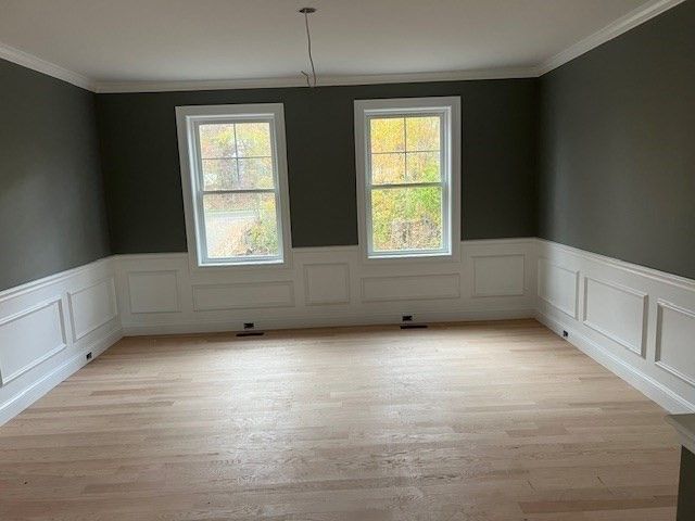 Empty room, Interior, Wood Texture Flooring