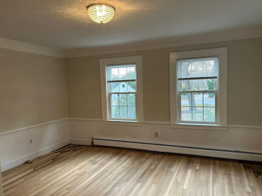 Empty room, Interior, Wood Texture Flooring