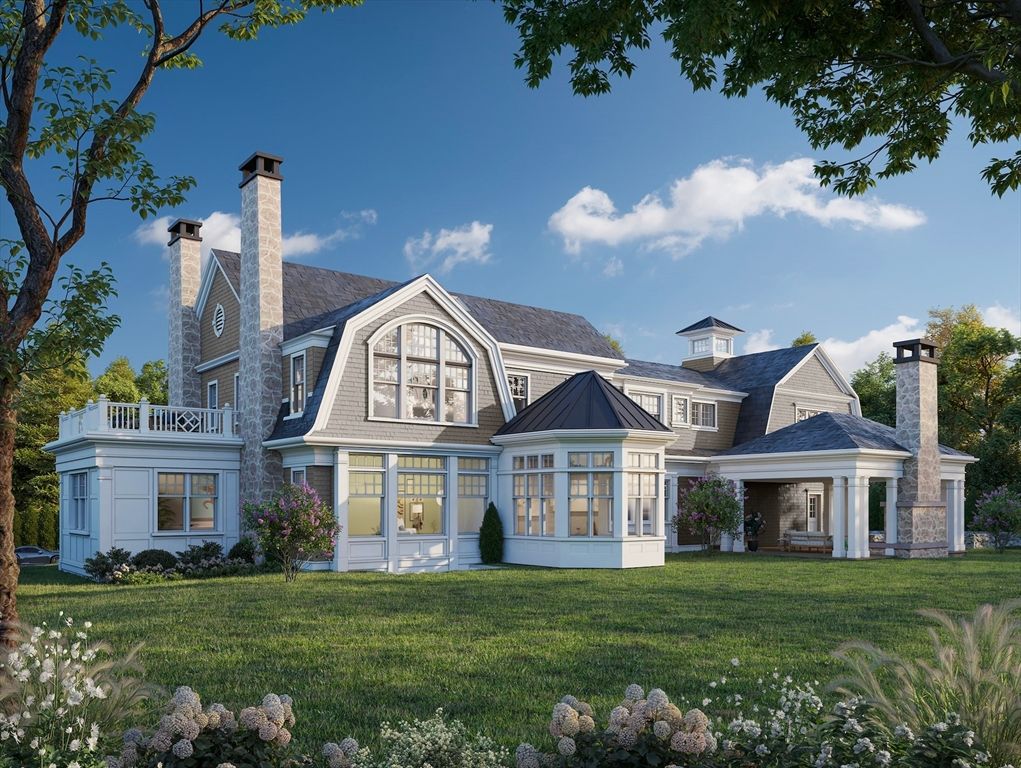 Backyard, Exterior, Facade, Queen Anne Victorian