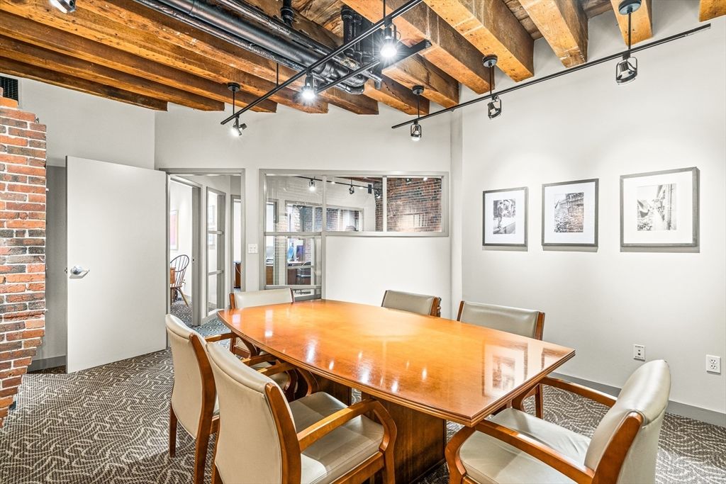 Dining room, Interior, Stone Walls, Wooden Beams