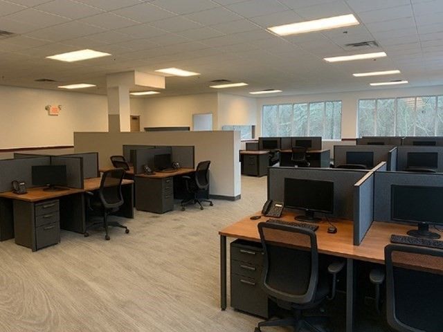 Home Office, Interior, Recessed Lighting