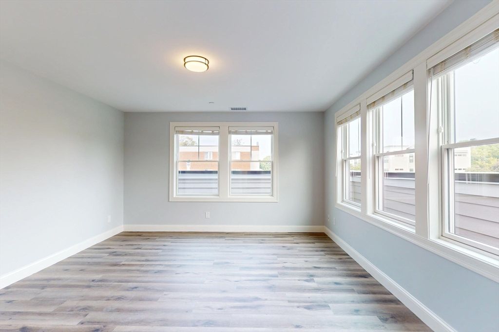 Empty room, Interior, Wood Texture Flooring