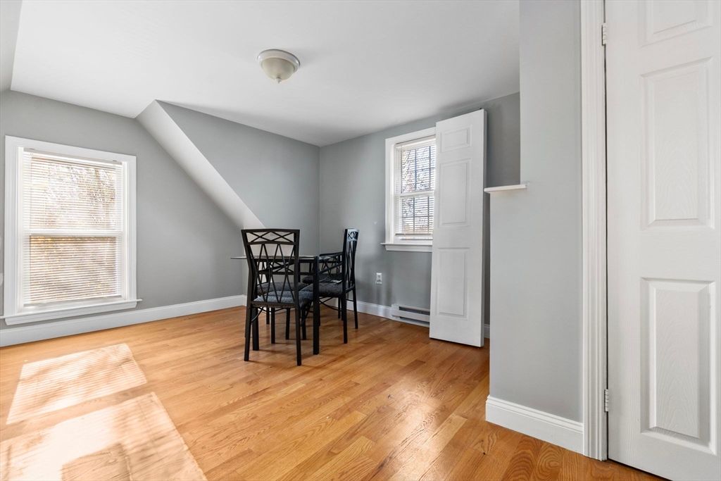 Dining room, Interior, Wood Texture Flooring