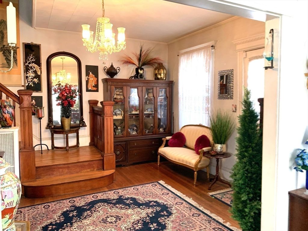 Chandelier, Interior, Wood Texture Flooring