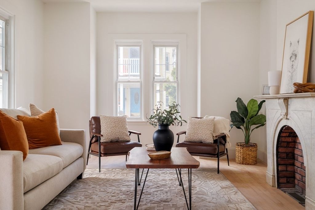 Fireplace, Interior, Living room, Wood Texture Flooring