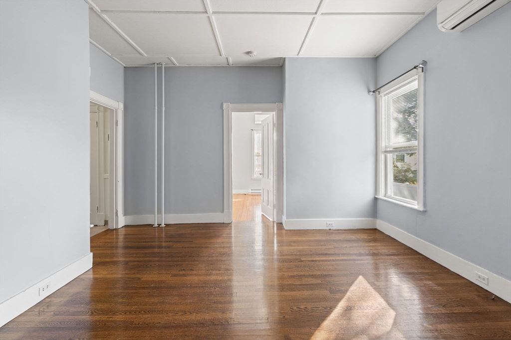 Empty room, Interior, Wood Texture Flooring